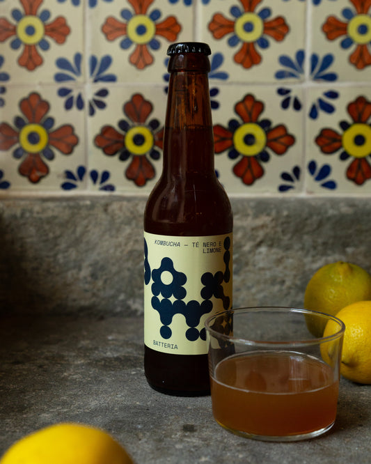 Té nero e Limone, box da 12 bottiglie