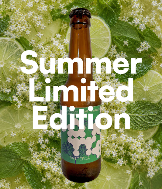 Fiori di sambuco, menta, lime